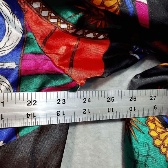 Active Code Jacket Women Small Black Hot Air Balloon Windbreaker Full Zipper Vtg - Picture 3 of 10